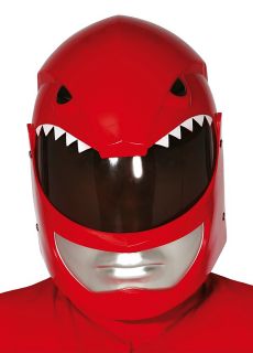 Kask czerwony SUPER HERO RANGER