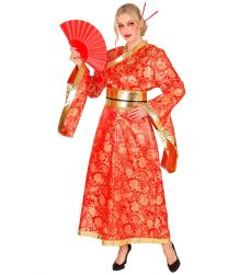 Damski str�j karnawa�owy KIMONO gejsza - S
