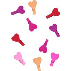 Klamerki do zdj�� SERCA (12szt.)