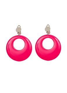 R�owe kolczyki KLIPSY LATA 80 kolczyki lata 80 kolczyki neonowe dodatki lata 80 kolczyki retro