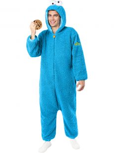 Kostium COOKIE MONSTER Ulica Sezamkowa - L/XL