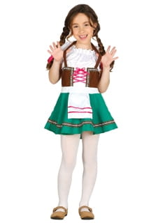 Strj BAWARECZKI dla dziecka Sukienka na Oktoberfest 7-9 lat