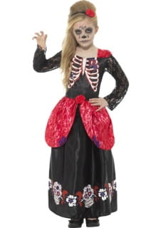 Strj meksykaski DIA DE LOS MUERTOS dla dziewczynki 10-12 lat