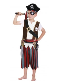 Strj PIRATA z akcesoriami dla dzieci 3-5 lat