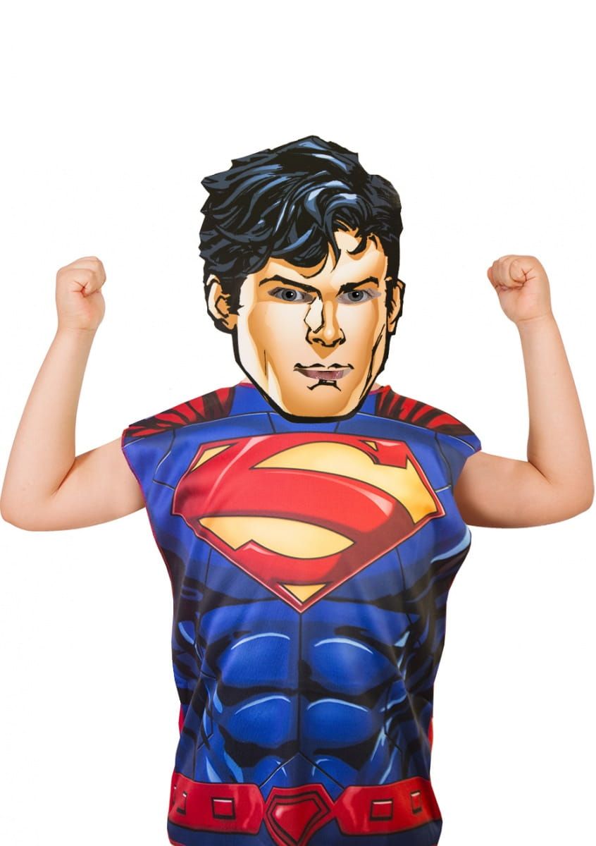 Zestaw dziecięcy KOSZULKA SUPERMAN z maską