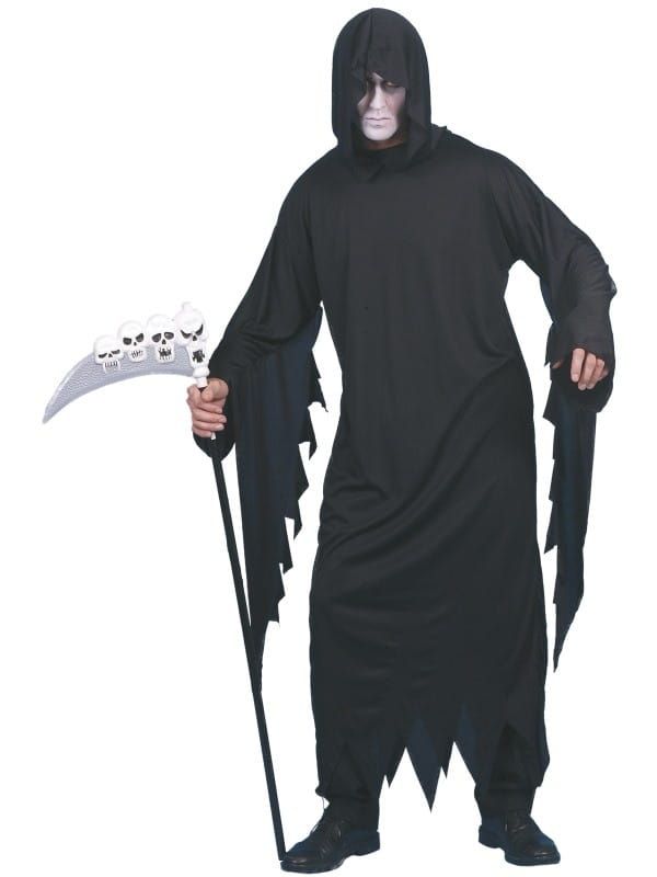 Halloweenowy strj KOSTUCHA kostium dla dorosych - L