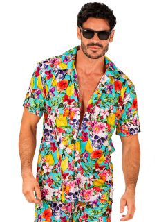 M�ska koszula HAWAJSKA kolorowa - L/XL