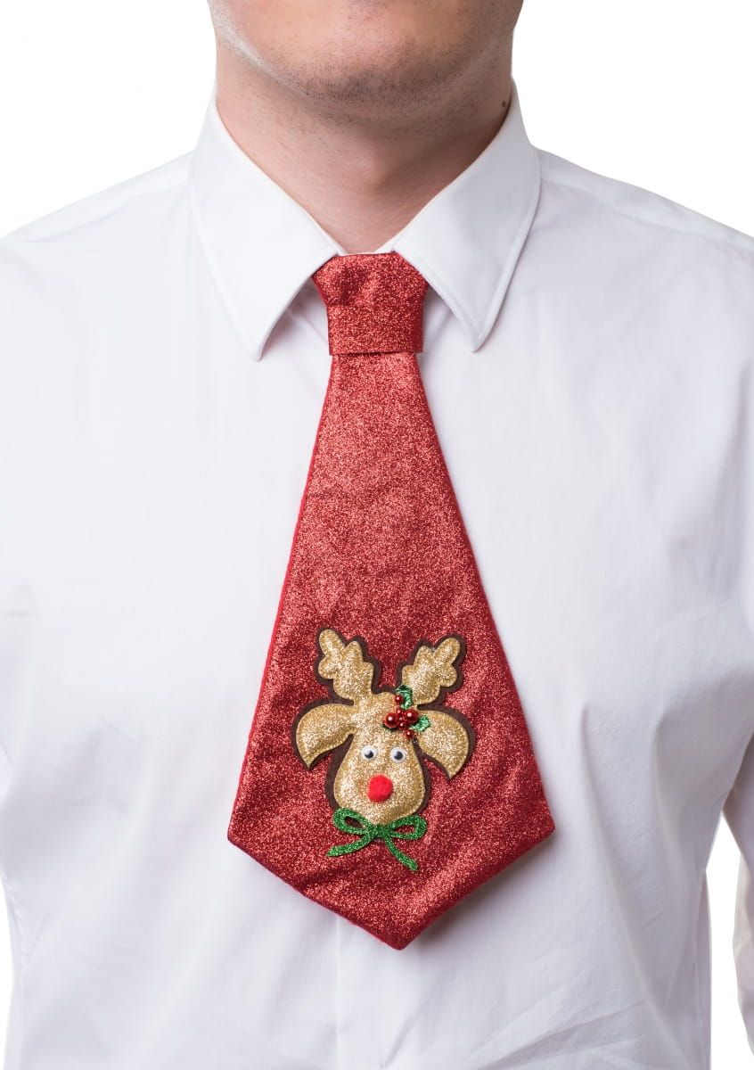 Krawat świąteczny RUDOLF