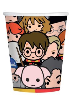 Kubki papierowe HARRY POTTER (8szt.)