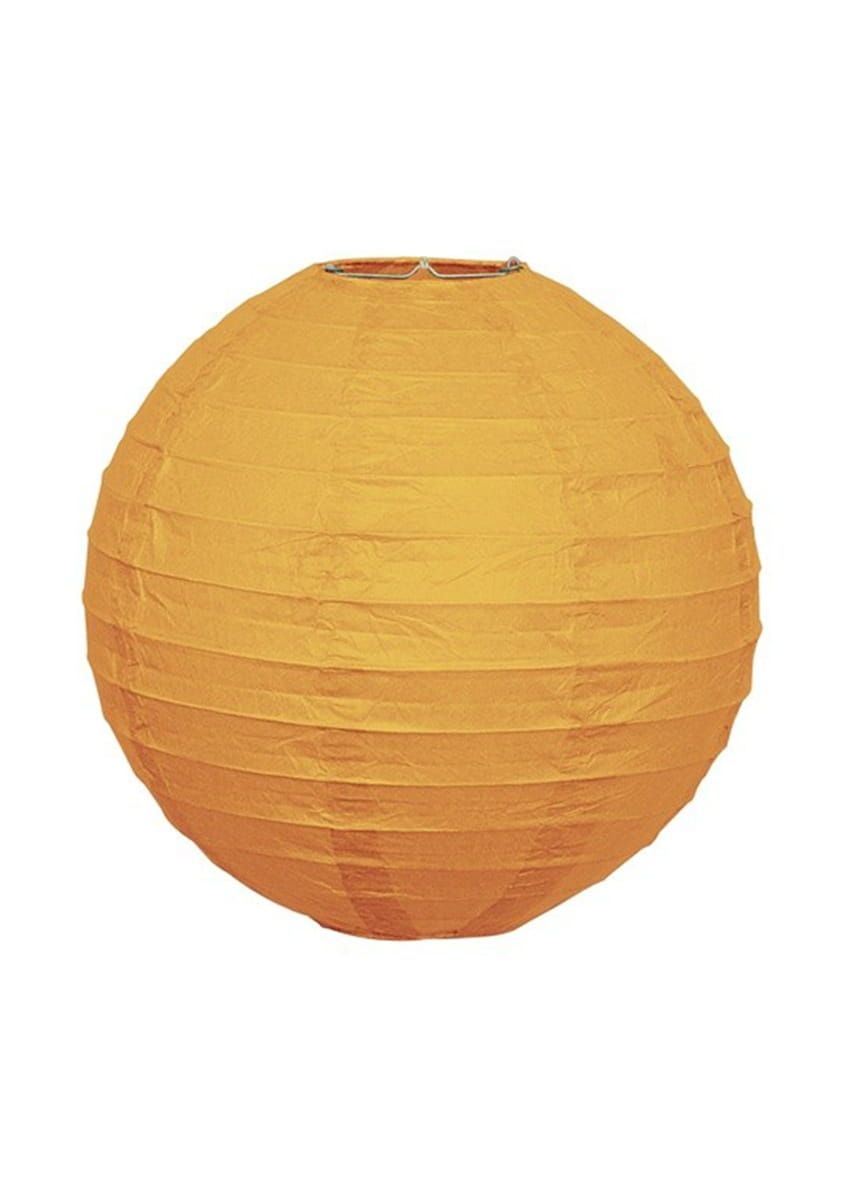 Lampion KULA pomarańczowy (25cm) 
