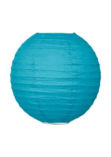 Lampion KULA turkusowy (25cm)