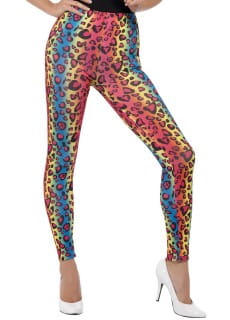 Leginsy LEOPARD neon