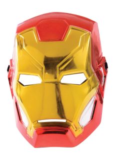 Metaliczna maska IRON MAN dodatek do kostiumu