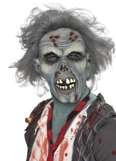 Straszna maska na Halloween GNIJCY ZOMBI maska zombie maska Halloween