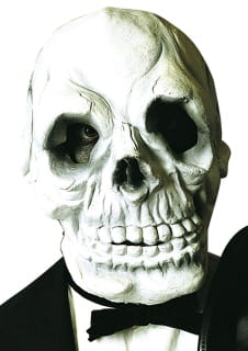 Straszna maska lateksowa CZASZKA maska halloweenowa