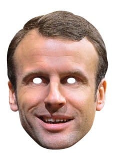 Maska tekturowa EMMANUEL MACRON 