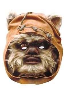 Maska tekturowa EWOK Gwiezdne Wojny