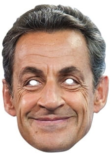 Maska tekturowa NICOLAS SARKOZY