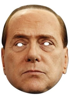 Maska tekturowa SILVIO BERLUSCONI