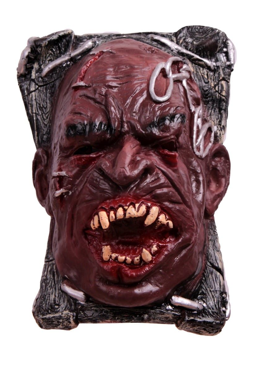 Maska na Halloween dekoracja ZOMBIE straszna maska