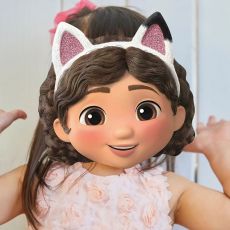 Maski dzieci�ce KOCI DOMEK GABBY r�ne wzory 6 szt. kocie uszy gabi koci domek gabi gabby