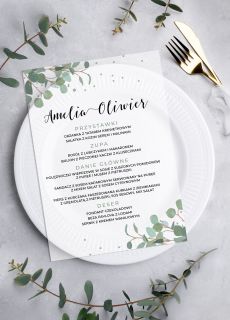 Menu na wesele WIANEK