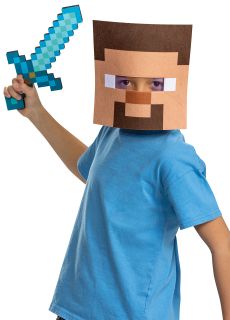 Zestaw MINECRAFT maska i miecz