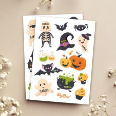 Personalizowane naklejki HALLOWEEN