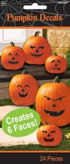 Naklejki halloween na DYNIE 6 wzorw (24szt.)