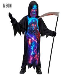 Str�j na Halloween dla dziecka KOSTUCHA - 128cm