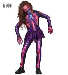 Halloweenowy str�j SZKIELECIK dla dziewczynki - 140cm