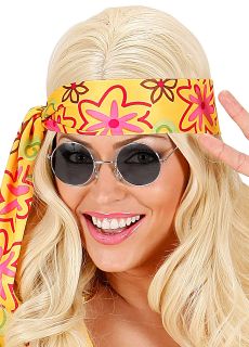 Srebrne okulary LENONKI lata 70 retro