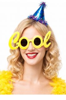 Okulary �mieszne COOL na karnawa�