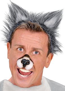 Opaska USZY WILKA uszy wilka opaska dodatek do stroju