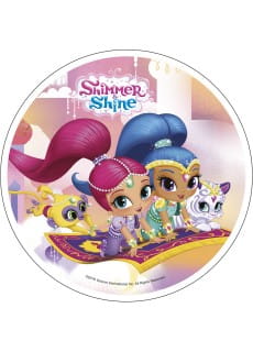 Opatek na tort SHIMMER &amp; SHINE 21cm