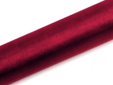 Organza gadka CZERWONE WINO 0,36m x 9m