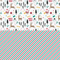 Papier do pakowania prezentw witecznych MERRY XMAS (2szt.)