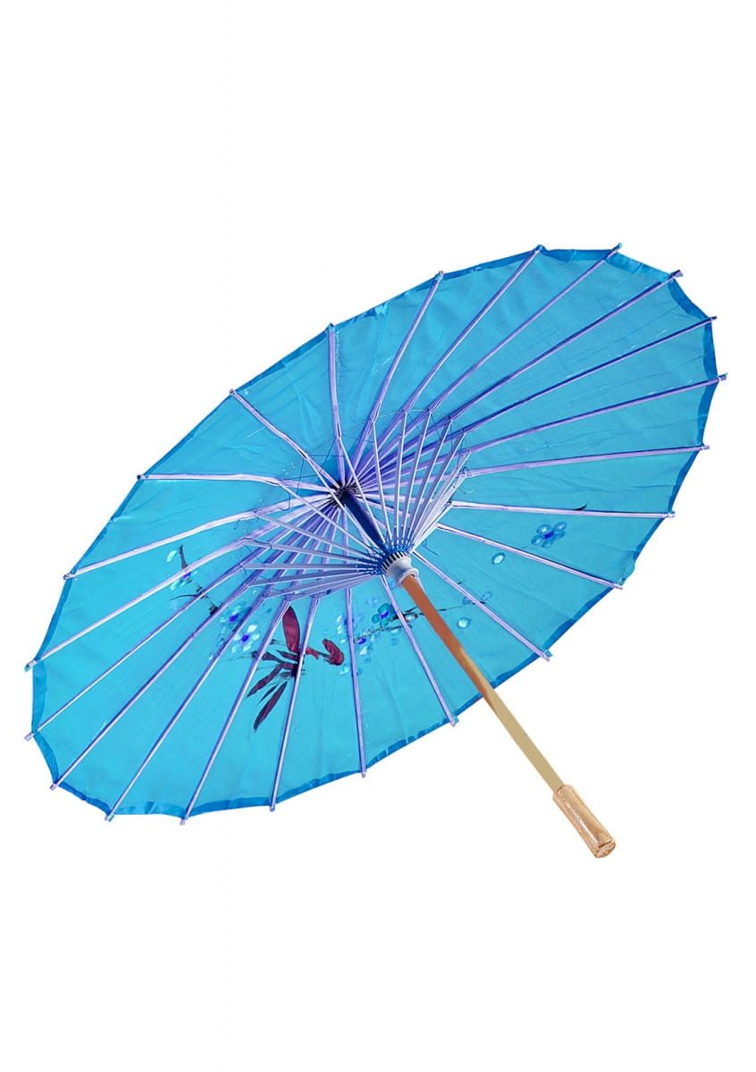 Japońska parasolka niebieska