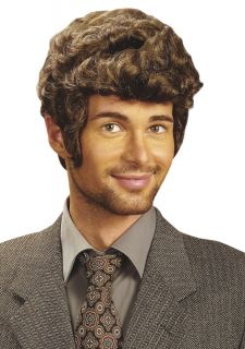 Peruka BRAD brzowa