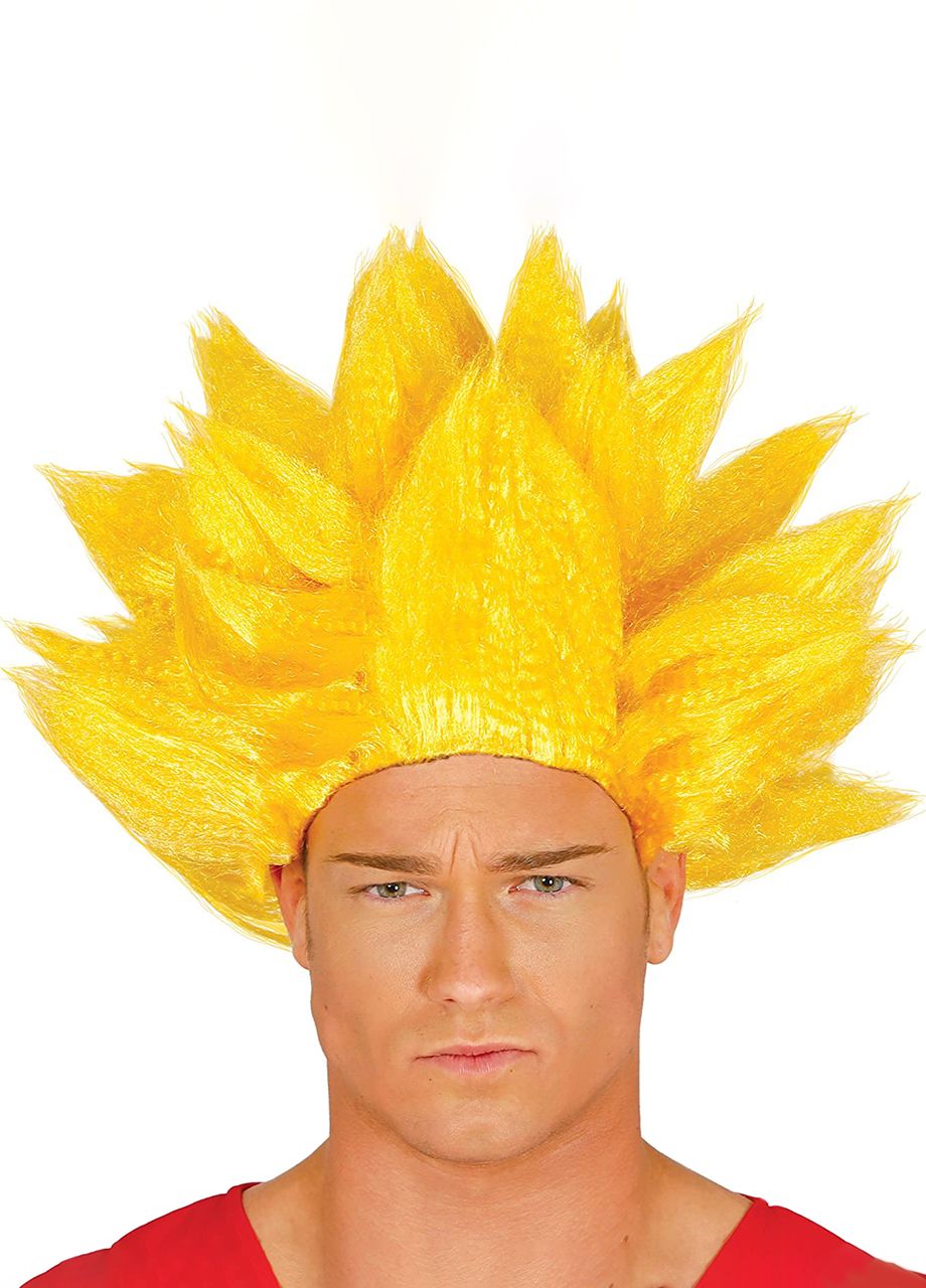 Żółta peruka ANIME Dragon Ball
