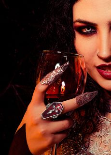 Halloweenowy pier�cionek TRUMNA pier�cionek na halloween bi�uteria na halloween bi�uteria halloween