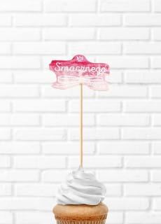 Pikery personalizowane BABY SHOWER GIRL (12szt.)