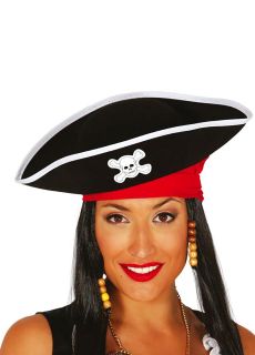 Czapka piracka CZASZKA czapka pirata kostium pirata piracka czapka przebranie pirata