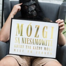 Plakat z nadrukiem MZGI