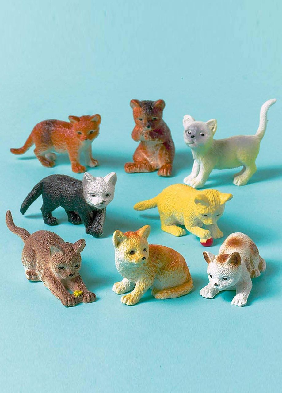 KOTKI figurki kotów dla dzieci (12szt.) 