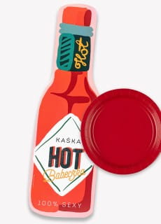 Podkadki pod talerze HOT BABECZKA (6szt.)