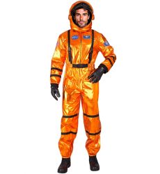 Str�j karnawa�owy ASTRONAUTA pomara�czowy - S
