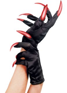 R�kawiczki ze szponami r�kawiczki halloween akcesoria do przebrania dodatek do stroju
