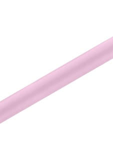 Satyna gadka JASNORӯOWA nieobszyta 0,36m x 9m