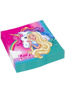 Papierowe serwetki BARBIE DREAMTOPIA (20szt.)